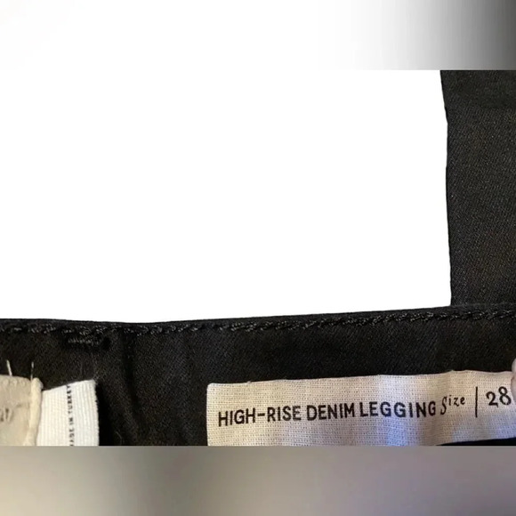 Anthropologie Pilcro and The Letterpress High-Rise Denim Leggings - Picture 7 of 9